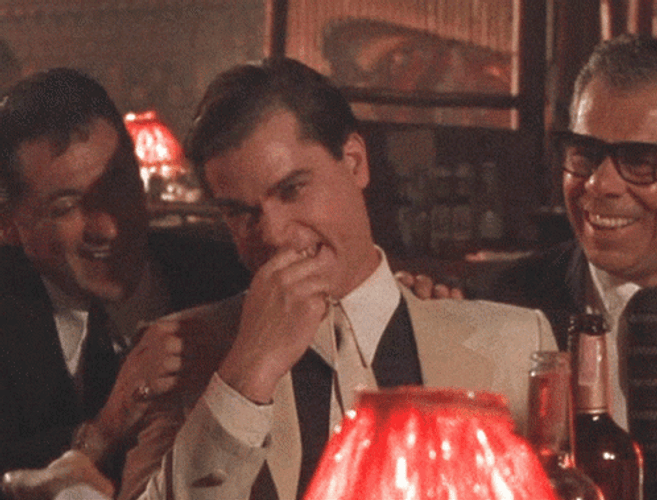 Lmfao Ray Liotta Laughing Goodfellas GIF