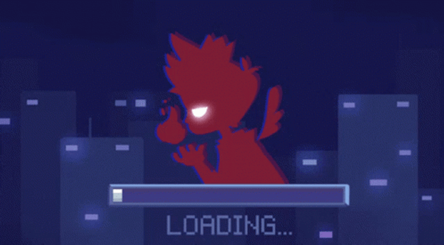 Loading Bar Cool Boy With Wings GIF