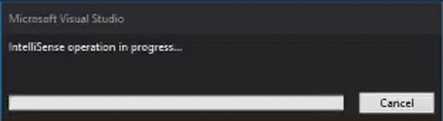 Loading Bar Microsoft Visual Studio GIF