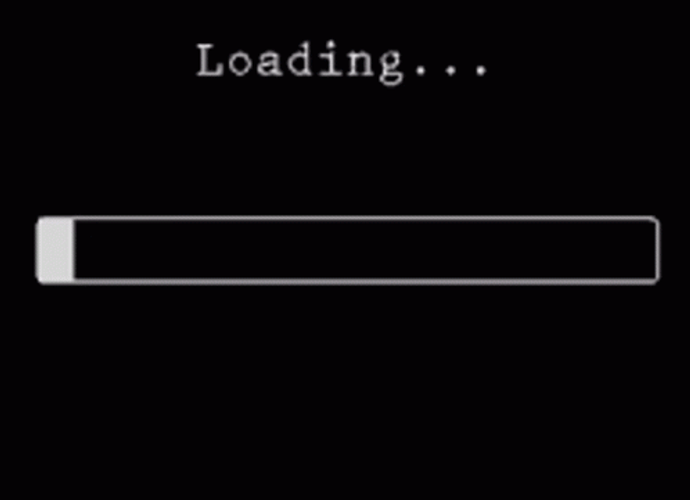 Loading Bar Simple Design GIF