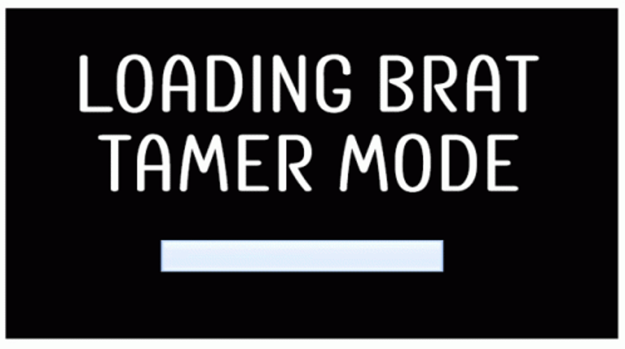 Loading Brat Tamer Mode Bar GIF