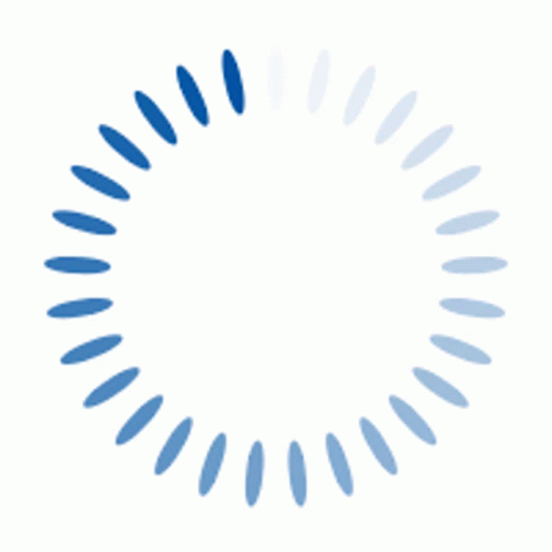 Loading Circle Blue Ellipse GIF