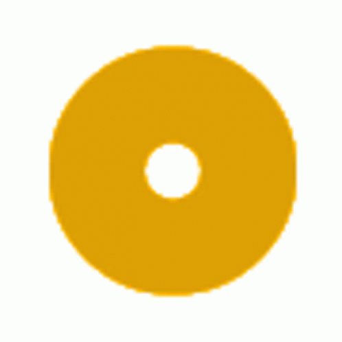 Loading Circle Mustard Thick Line GIF