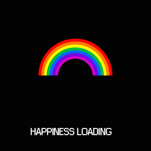 Loading Happiness Loop GIF