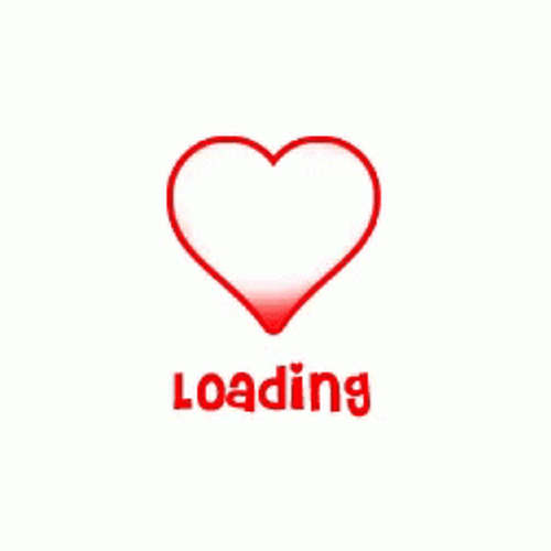 Loading Heart Design Bar GIF
