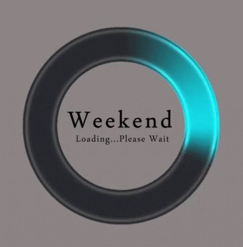 Loading Weekend Circular Bar GIF