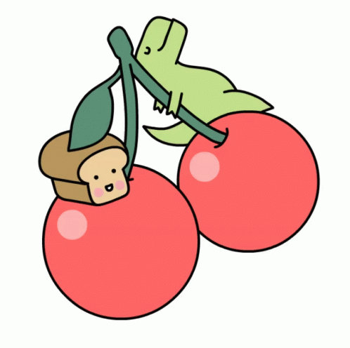 Loaf And Tim Lying On Berry GIF