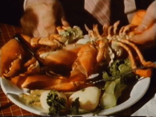 Lobster Body Rip Off GIF
