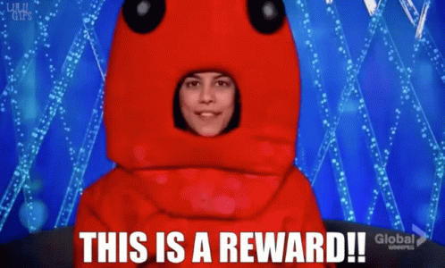 Lobster Costume Its Like A Reward GIF