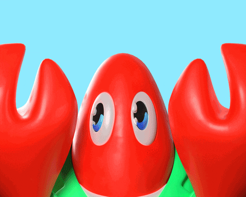 Lobster Pop Art Mind Blown GIF