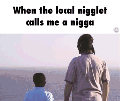 Local Nigglet Calls Nigga Bitch Slap GIF