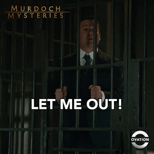 Locked In Detective William Murdoch Mysteries GIF