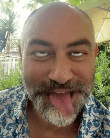 Loco Tongue Tied Funny Face GIF