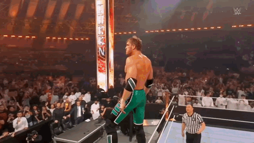 Logan Paul Wwe Jump GIF