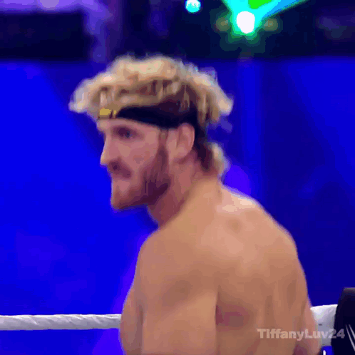 Logan Paul Wwe Jumping Up And Down GIF