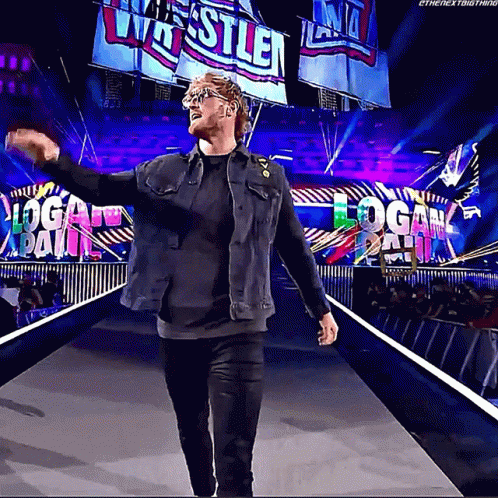 Logan Paul Wwe Salute To His Fans GIF