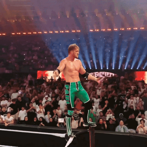 Logan Paul Wwe Standing On The Corner GIF