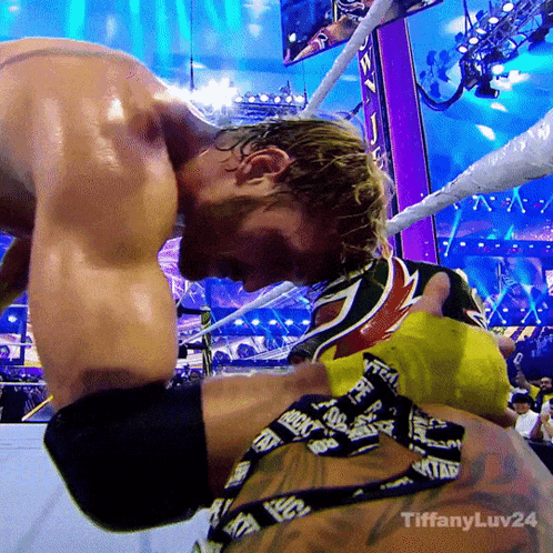 Logan Paul Wwe Talking Rey Mysterio GIF