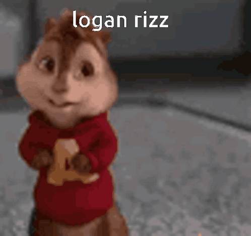 Logan Rizz The Mouse Smiling GIF
