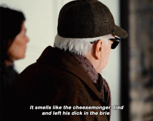 Logan Roy Succession Smells Like The Cheesemonger Died GIF