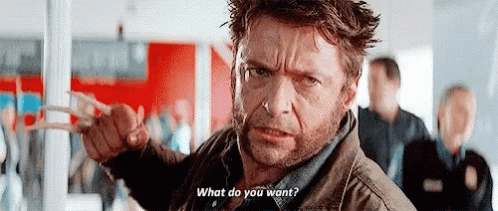 Logan Says What Do You Want GIF