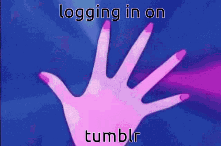 Logging In On Tumblr GIF