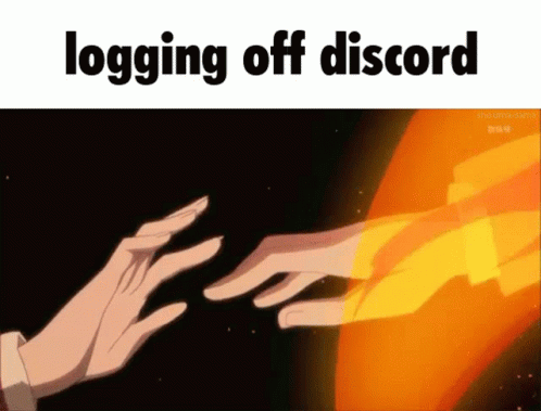 Logging Off Discord Anime Memes GIF