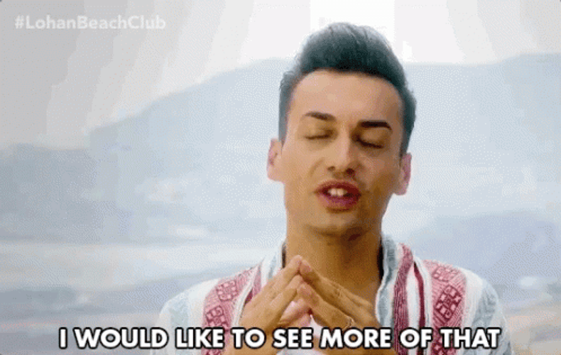 Lohan Beach I Would Like To See It GIF