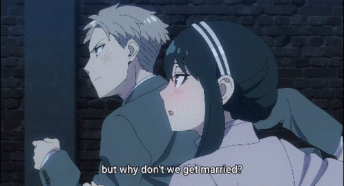 Loid And Yor Forger Running GIF