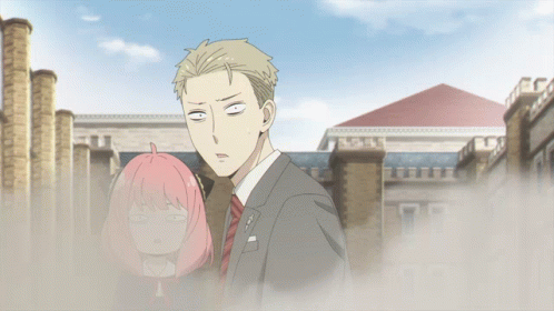 Loid Forger Comforting Anya Battle Aftermath GIF