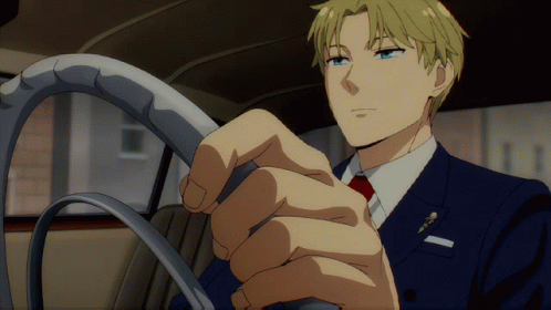 Loid Forger Wearing Eyeglasses GIF