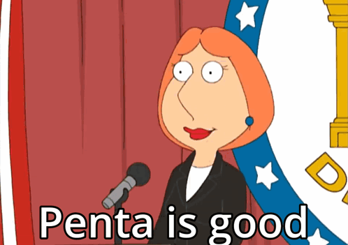 Lois Griffin Speaking Into Microphone Penta Is Good