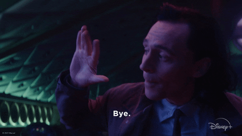 Loki Bye Bye Meme GIF