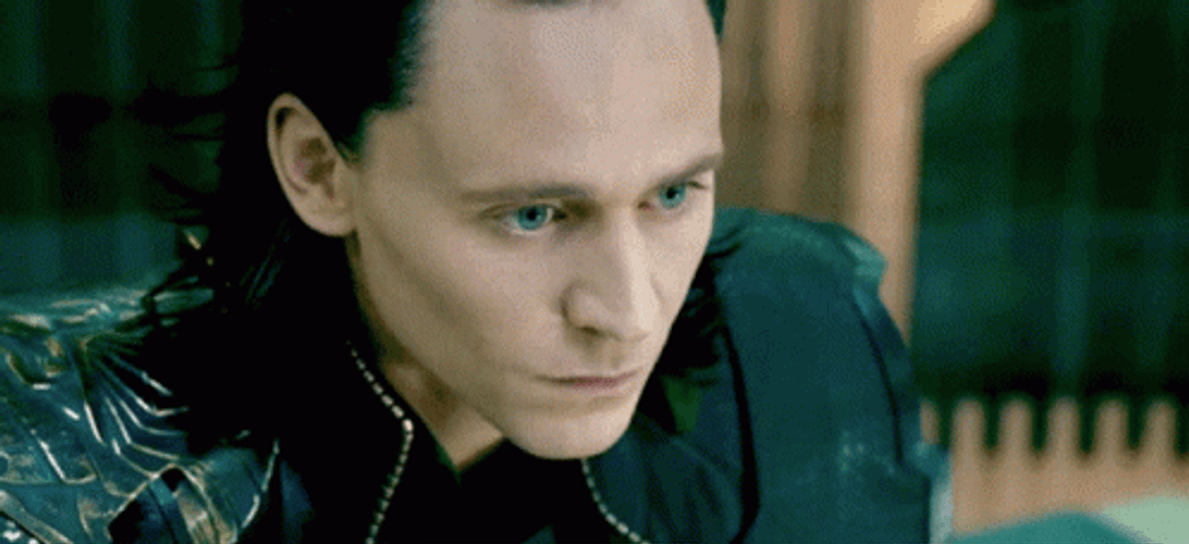 Loki Evil Grin GIF