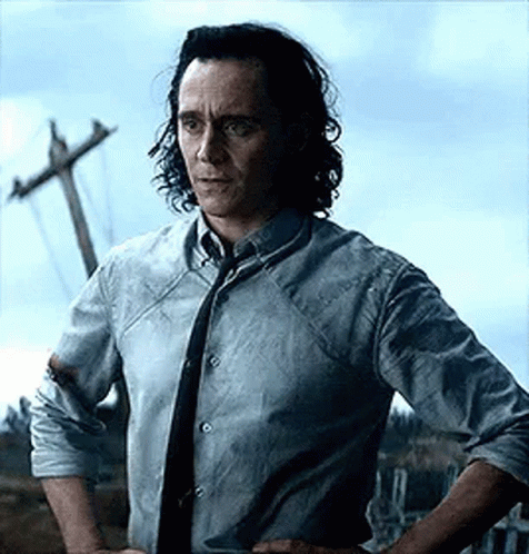 Loki Eye Brow Raise Laugh GIF