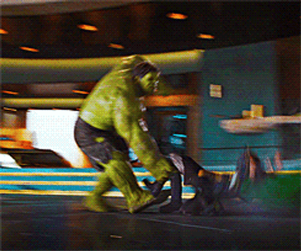 Loki Hulk Smash GIF
