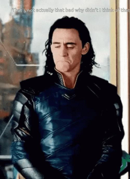 Loki Not Bad GIF