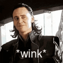 Loki Wink Loki Gif GIF