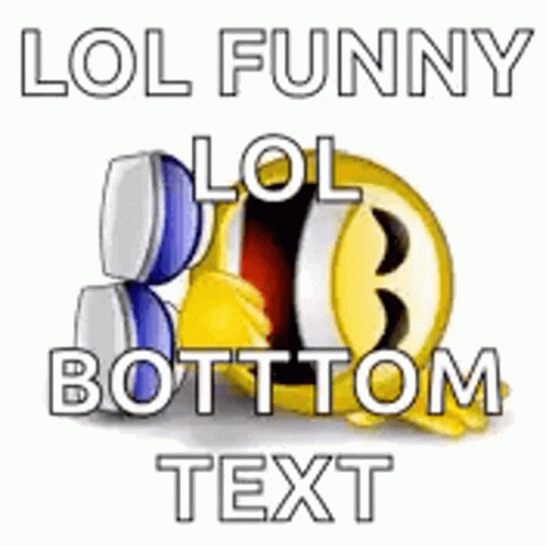 Lol Meme Laughing On The Floor Emoji GIF