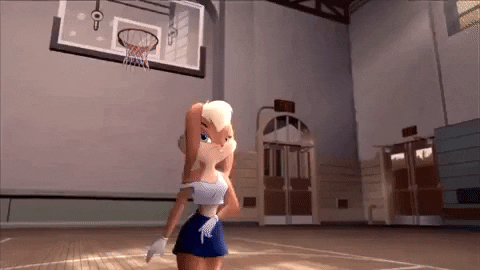 Lola Bunny Basketball Catwalk GIF