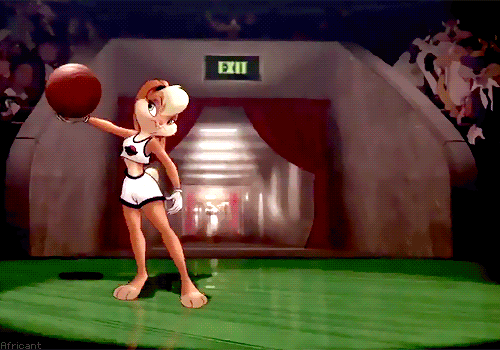 Lola Bunny Basketball Skills GIF