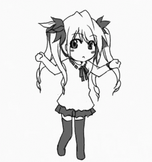 Loli Dance Anime Deadman Already Dead GIF