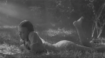 Lolita Chilling With Sprinkler GIF