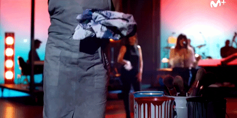 Lolita Doodling On Glass GIF