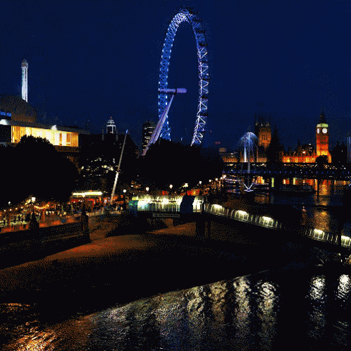 London Eye View GIF