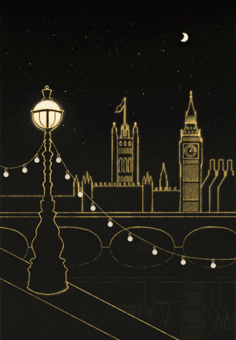 London Minimal Drawing GIF
