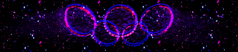 London Olympic Rings Opening GIF