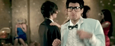 Lonely Man Without Partner Bad Dancing GIF