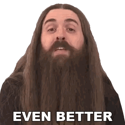 Long Hair Beard Even Better