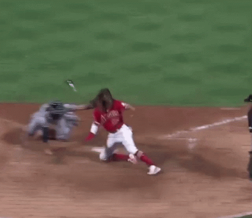 Long Hair Brandon Marsh GIF